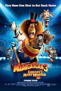 Madagascar 3: Europe’s Most Wanted (2012) มาดากัสการ์ 3 ข้ามป่าไปซ่าส์ยุโรป