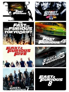 The Fast and the Furious 1-8 (2001-2017) เร็ว..แรงทะลุนรก Collection Full HQ ภาพชัดแจ๋ว