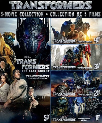 Transformers 1-5 The Collection Full HQ ภาพชัดแจ๋ว