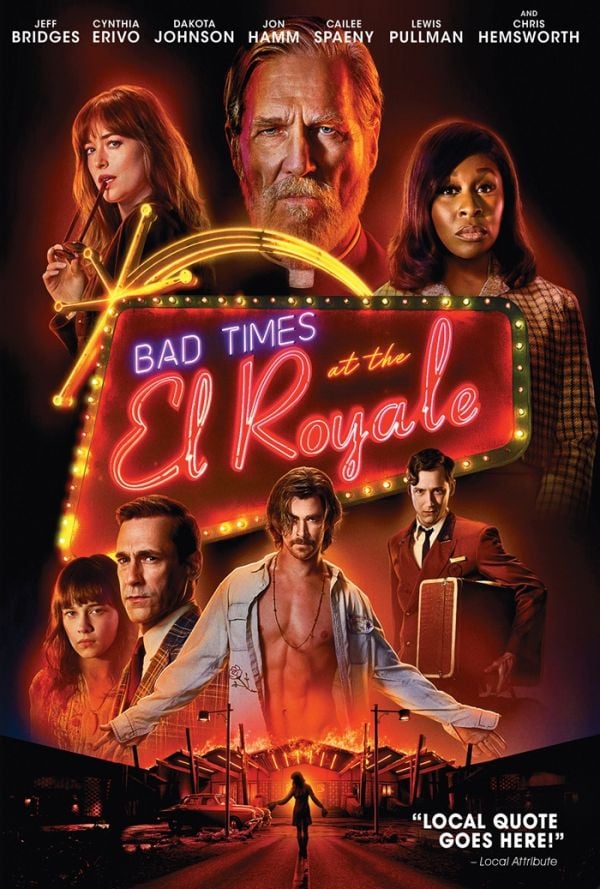 Bad Times at the El Royale (2018) ห้วงวิกฤตที่ เอล โรแยล